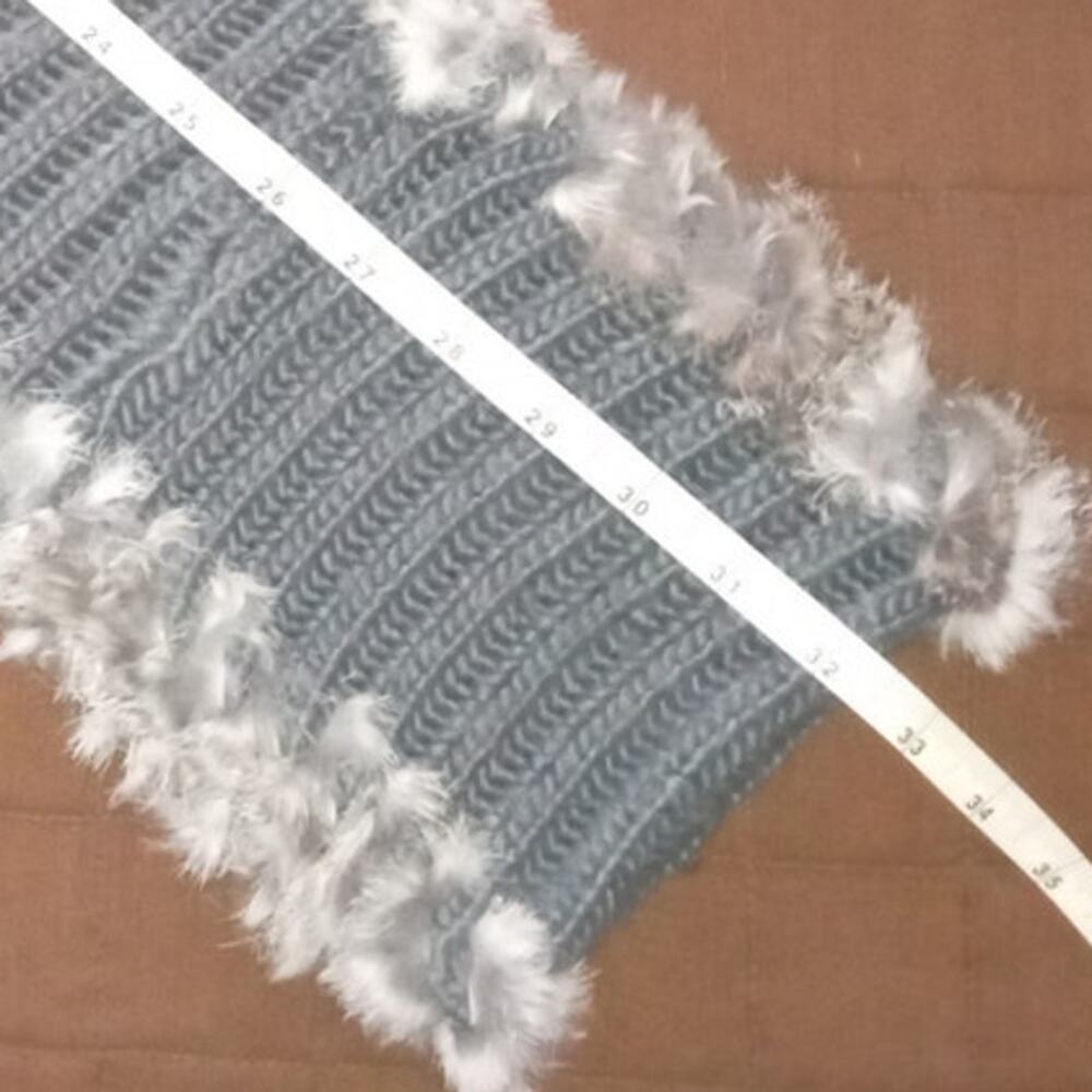 Joolay Rabbit fur lined scarf - NWOT - Picture 4 of 6